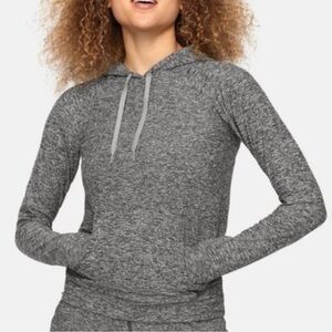 Outdoor Voices Women’s Gray Lightweight Hoodie XS‎